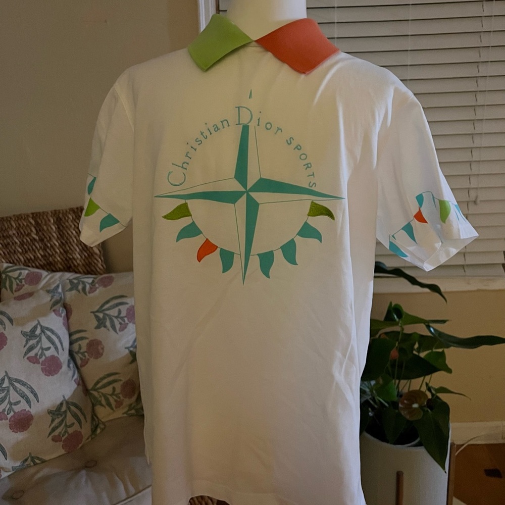 Authentic Christian Dior Sports Polo Shirt Size M